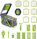 Plastic Vegetable Chopper Manual 22pcs