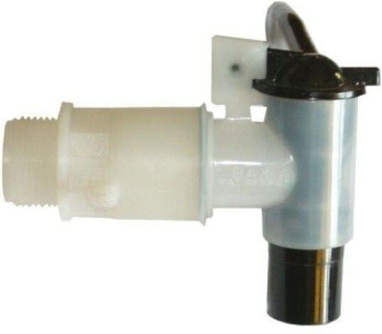 Plastic Food-Grade Oil Faucet 3/4" Lock Position Dimoplastic 20160