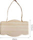 Tpster Ξυλινη Πινακιδα 20*12.5*1cm 32234