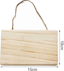Semn din lemn Tpster 15*10*1cm 32241