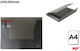 Elastic Plastic Folder Black A4 24x32 Mp Pc552-01