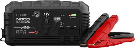 Noco GB500+ Преносим Стартер за Батерия за Кола и Камион 6250A с USB и Стъкла 12/24V