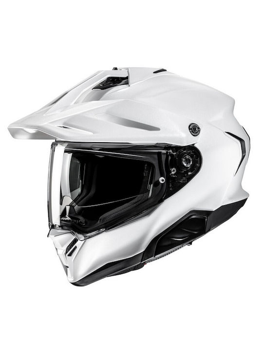 HJC RPHA 60 White Pearl Κράνος Μηχανής On-Off ECE 22.06 με Pinlock και Sunvisor