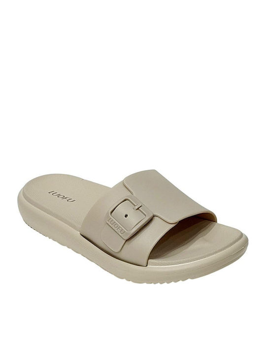 Parex Frauen Flip Flops in Beige Farbe