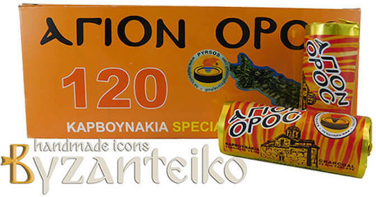 Mount Athos Charcoal 33mm Box of 20 Rolls
