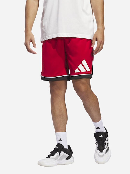 Badge Of Sport Athletic Men's Red Shorts