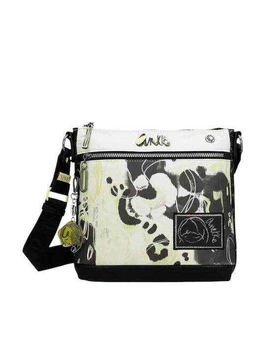 Nature Women's Messenger Bag Black / White