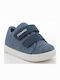 Kids Sneakers Anatomic with Scratch Blue