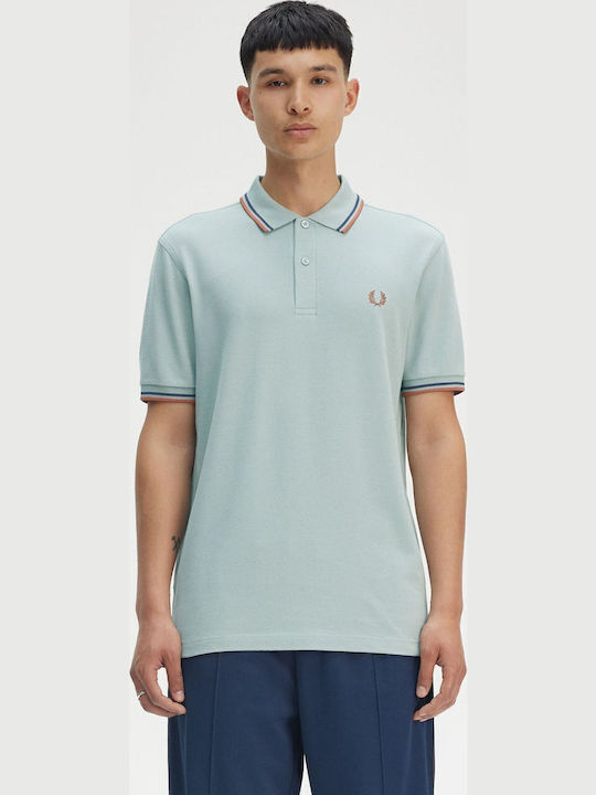 Fred Perry Polo Kurzarmbluse Pink