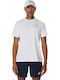 ASICS Court 2041A339-100 Ανδρική Μπλούζα Λευκή