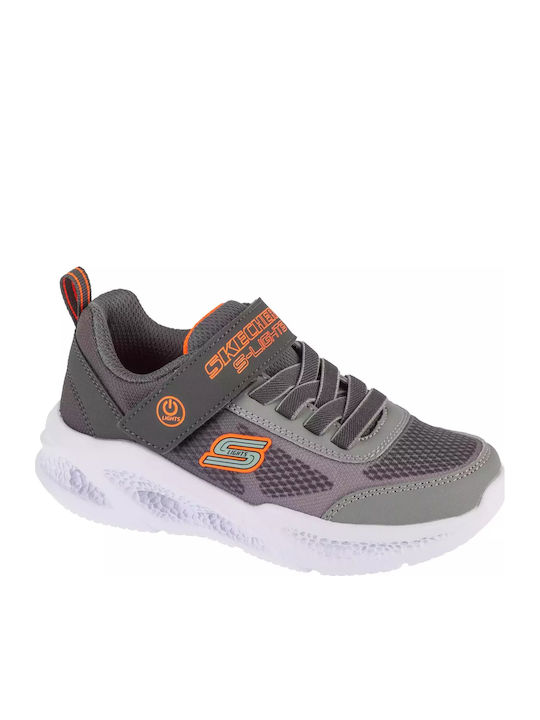 Skechers Kinder Sneakers mit Klettverschluss Gray
