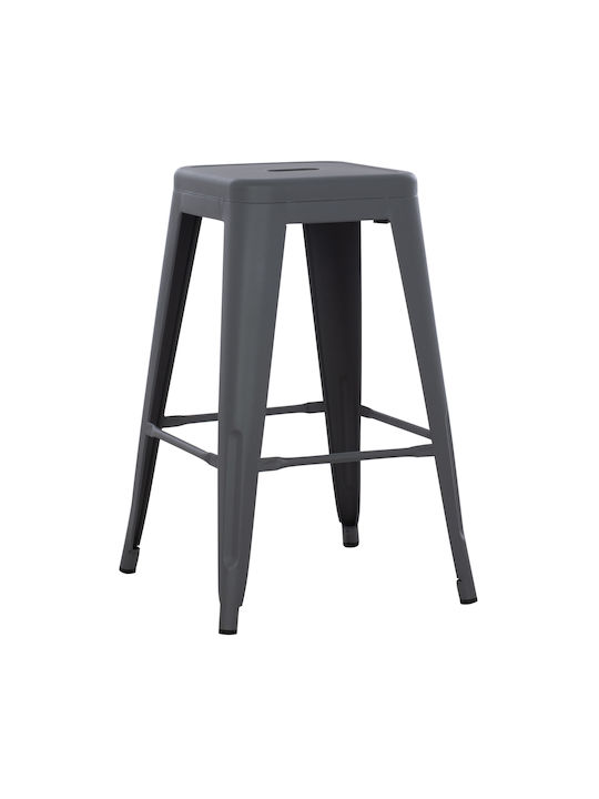 Stool for Bar Outdoor MELITA-PRO Gray 43x43x67cm