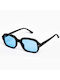 AV Sunglasses Unisex Γυαλιά Ηλίου με Μαύρο Κοκκάλινο Σκελετό και Γαλάζιο Φακό 120-ACE Black/Blue
