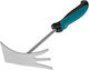 Sapaliga Garten Edelstahl Ergonomischer PP-Griff Schwarz Blau 32cm