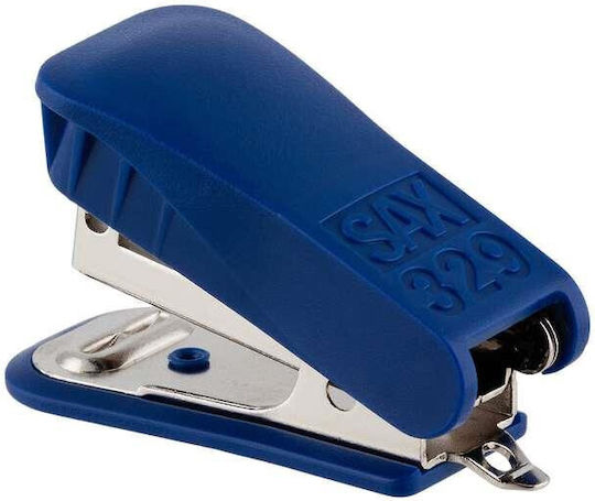 Mini-Heftgerät 329-34 Blau Sax 9002219153356
