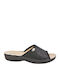 Flache Sandalen für Damen Anatomisch in Schwarz Farbe