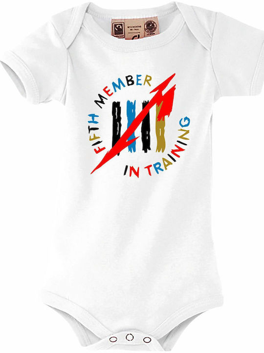 kirikoko Metallica Baby, Fifth Member In Training Kurzärmelig White