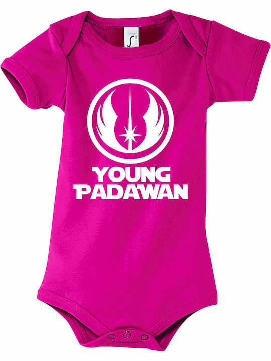 kirikoko Jedi Chrest, Young Padawan, Star Wars Short-Sleeved Fuchsia