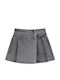 Kinder Rock aus Jeans Schwarz