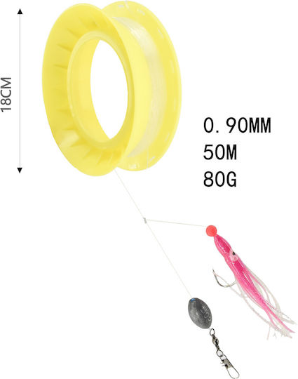 Tpster Πετονια Ψαρεματος 0.90mm 50m 80g 36170