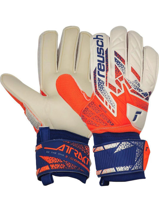 Reusch Attrakt Solid Γάντια Τερματοφύλακα Ενηλίκων Λευκά