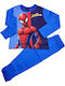Disney Pijama pentru copii De iarnă Blue Spiderman