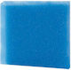 Schwamm-Sieb Regulär Mechanisch + Biologisch Hobby Filter Schaum Blau Fein 30ppi 50x50x5 cm