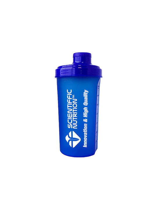 Scientiffic Nutrition Shaker Protein 700ml Kunststoff Blau