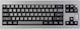 Epomaker Shadow-X Ασύρματο Gaming Μηχανικό Πληκτρολόγιο 75% με Custom Linear διακόπτες και RGB φωτισμό (Αγγλικό US) Black / Silver