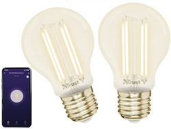 Becuri LED inteligente Wi-Fi Trust 71300 5W E27, set 2 bucăți Becuri LED inteligente Wi-Fi Trust 71300 5W E27, set 2 bucăți