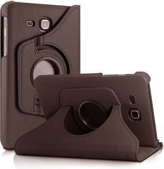 Style Flip Cover Περιστρεφόμενη Καφέ (Galaxy Tab A 7.0 2016 T280)