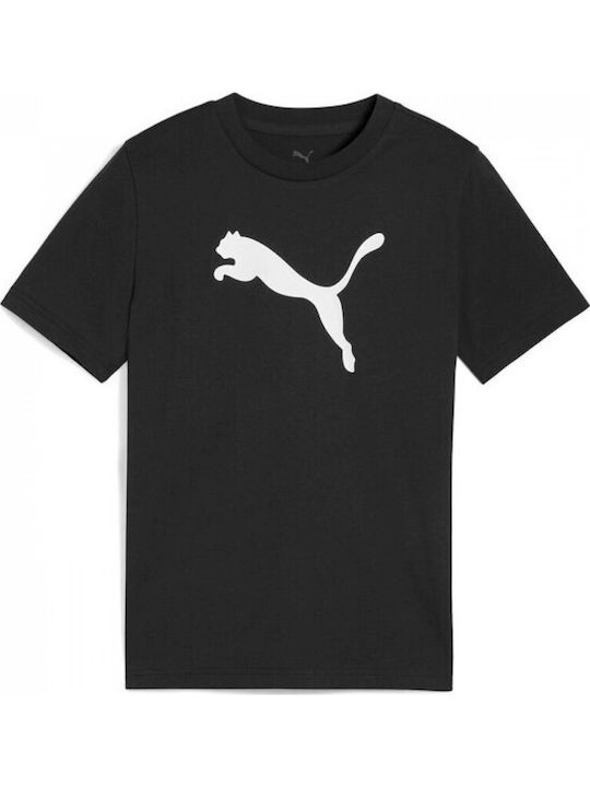 PUMA Tricou pentru copii Negru
