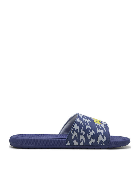 Kids' Slides Blue Cool Cat 2.0