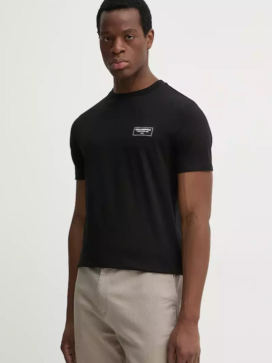 Karl Lagerfeld T-shirt Μαύρη