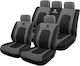 Takeposition Car Cover Set 9pcs Polyester Black