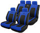 Takeposition Set Huse Auto 9buc Poliester Negru