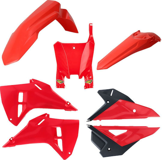 Cycra Motorcycle Plastic Set Red 5pcs