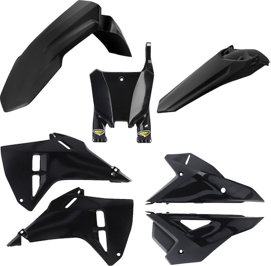 Cycra Motorcycle Plastic Set Black 5pcs