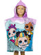 L.O.L. Surprise! Baby Poncho-Bademantel mit Kapuze Mehrfarbig 55x110cm