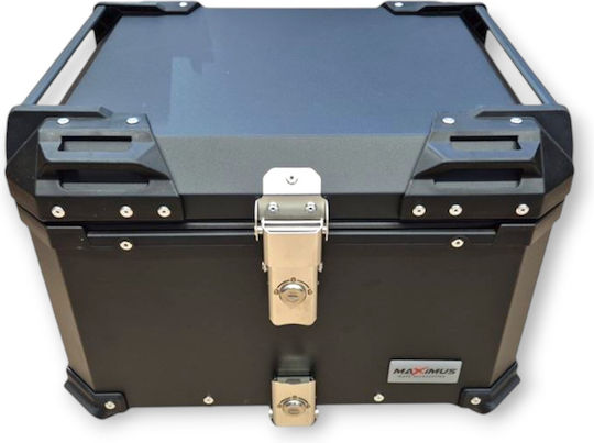 Maximus MX703 Motorcycle Top Case Aluminum 57lt Black