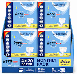 Kera Slip Πάνες Medium 80τμχ Kera Slip Πάνες Medium 80τμχ