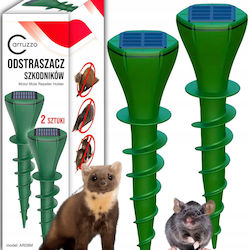 Carruzzo Carruzzo Repellent Stake Rodents Solar Carruzzo Carruzzo Repellent Stake Rodents Solar