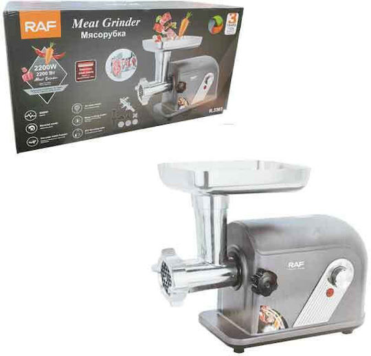 Raf Μηχανή Άλεσης Κιμά 2200W Μπλε