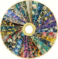 Set 30 Cardboard Bookmarks Book Lovers Floral Painting Design Gold 15 X