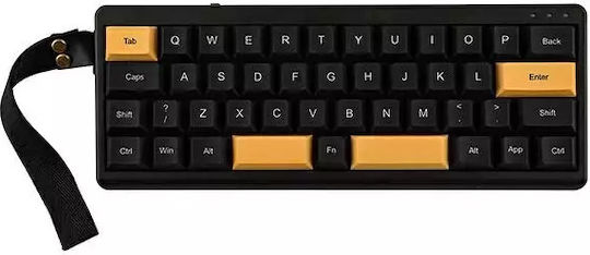 Epomaker TH40 Wisteria Ασύρματο Gaming Μηχανικό Πληκτρολόγιο 40% με RGB φωτισμό (Αγγλικό US)