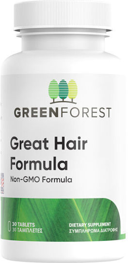 Green Forest Great Hair Formula Besonderes Nahrungsergänzungsmittel 30 Kapseln