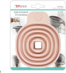 Tpster Χωνί Κουζίνας από Σιλικόνη Ροζ
