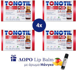 Tonotil Plus Βιταμίνη Ενέργεια 300ml 4x15 Φιαλίδια 10ml