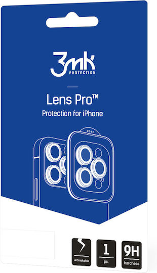 3MK Lens Protection Pro Προστασία Κάμερας Tempered Glass Μαύρο για το Samsung Galaxy A56 5G
