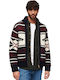 Men's Knitted Cardigan Navy Multi